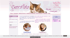Desktop Screenshot of cercatata.it